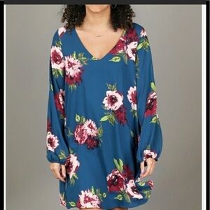 𝅺altar’d State Water Roses flowy summer spring sun Dress M